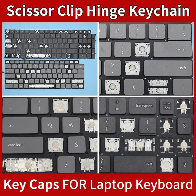 Keyboard Laptop For Dell Latitude 13 5310 14 5410 5411 3400 5400 5401 5402 Cap Keycap And hinge Replacement