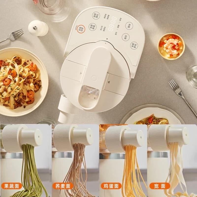 Macchina Elettrica Automatica per Pasta Domestica, Piccola Macchina per Noodles e Sfoglie per Ravioli
