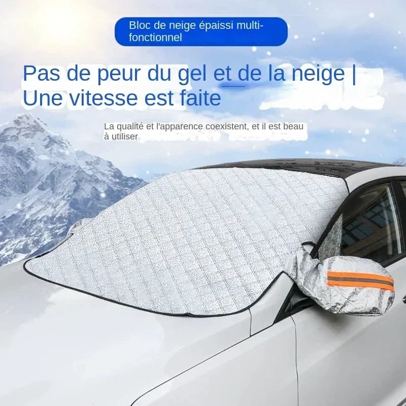 Copertura parasole Parabrezza per auto Parasole da neve Protezione impermeabile Copertura magnetica per automobile Copertura per parabrezza anteriore per auto