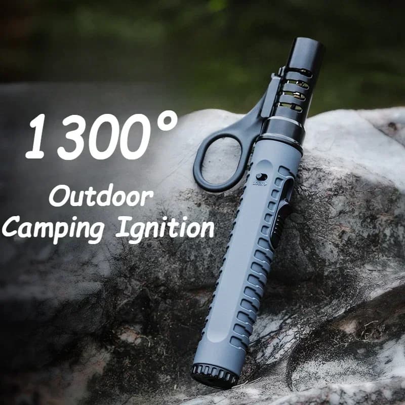 Nuovo lanciafiamme gonfiabile 1300 ° Accensione da campeggio esterna Illuminazione portatile Pistola Stufa Accessori Strumento per barbecue da campeggio