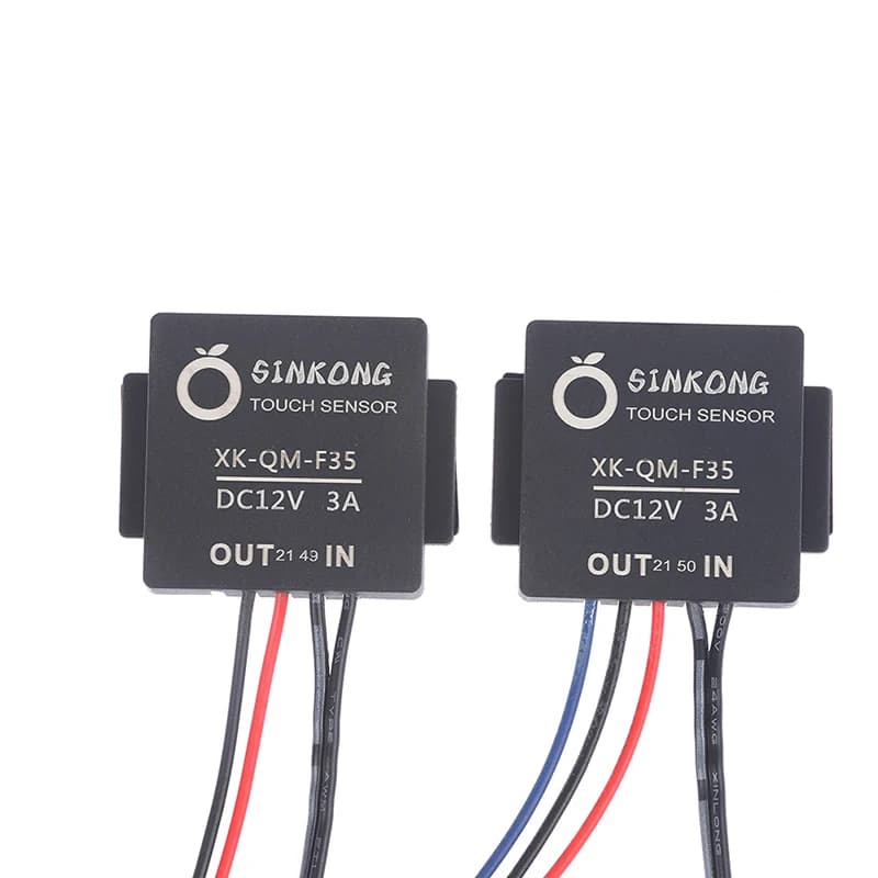 Sensore touch-interruttore per specchio da bagno DC 12V 3A per faro a specchio a luce LED
