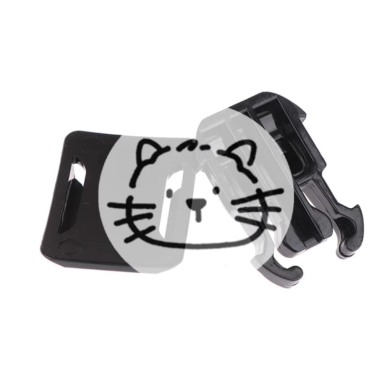 New Set of 2 Quick Hook Supports with Curve Base and Action Camera Sticker 6/5/4/3+/3, Accessories for Helmet Kit
