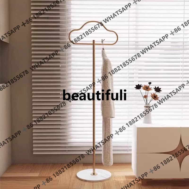 Light luxury hanger, entrance hall, bedroom, bedside clothes hangers, furniture from floor to ceiling, easy to hang on clothes