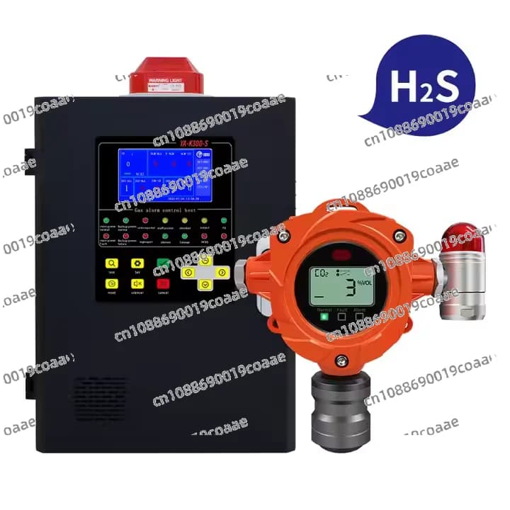 0-100 pezzi YA-D400 Prodotto popolare, prezzo competitivo, rilevatore di perdite di gas fisso con sensore di gas idrogeno H2