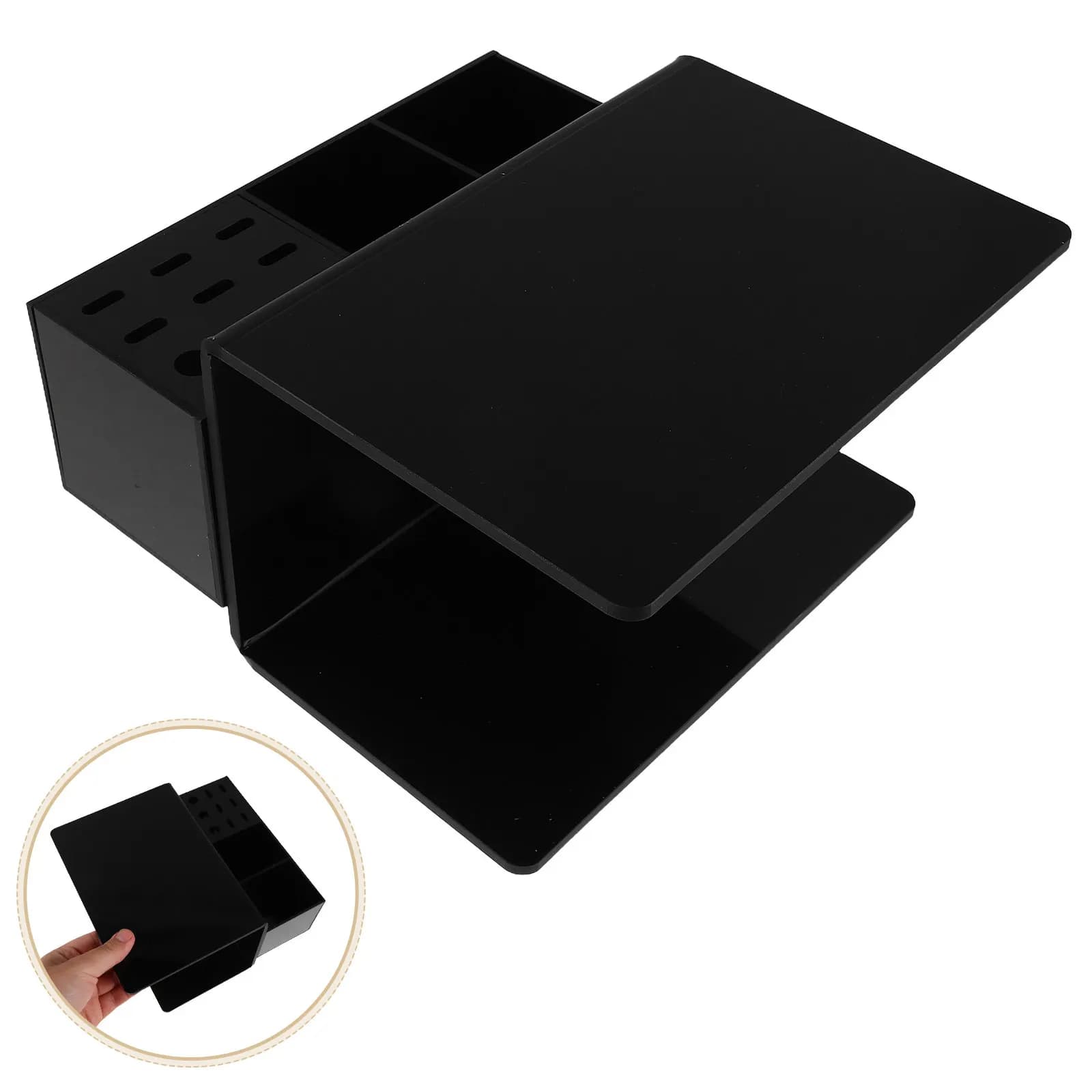 Professional Eyelash Extension Pillow Shelf Detachable Design Lash Tech Tool Organizer for Efficient Salon Workstation Setup