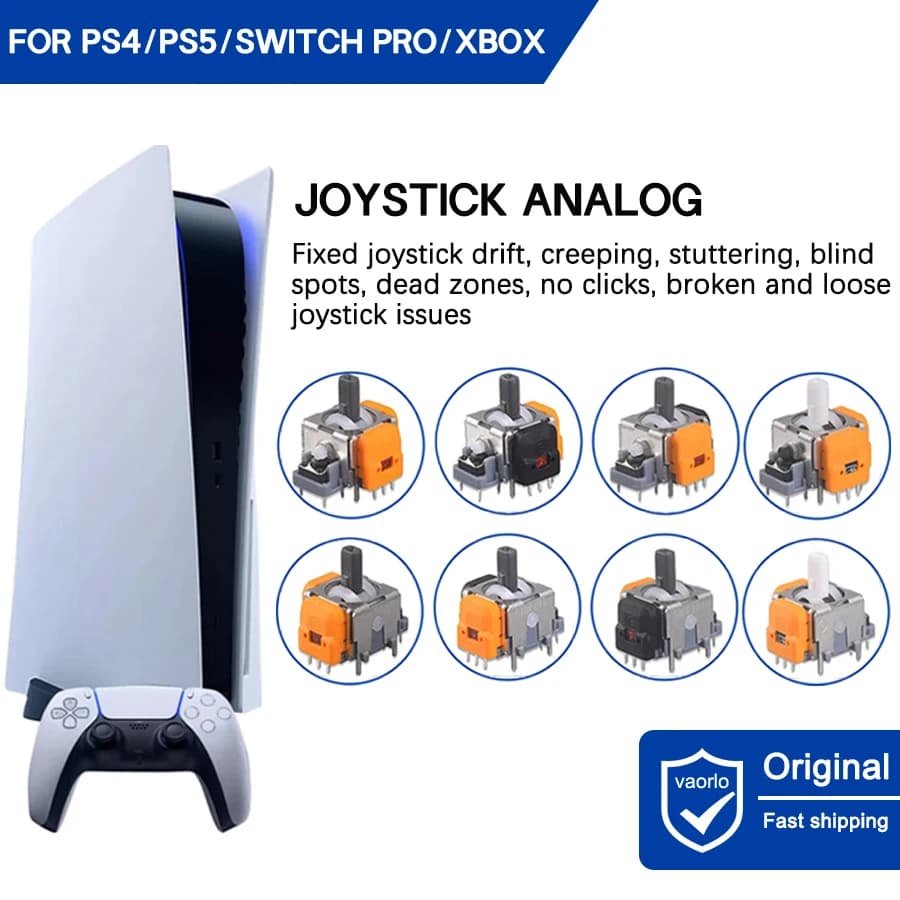 Modulo joystick analogico effetto Hall da 2/10 pezzi con sensore 3D, accessori per controller PS5, levetta per PS5/PS4/Xbox/Switch Pro