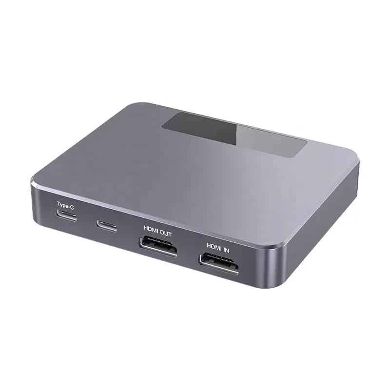 Vendite caldeFull HD UVC HDMI a USB 3.0 Scheda di acquisizione Registra streaming e convertire Video non compresso Driver 1080p60 Supporta gratuitamente Linu