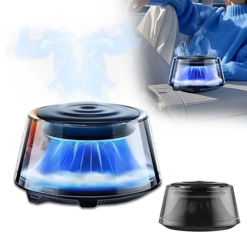 Deodorant for advanced car for men and women, elegant car fragrance diffuser with decorative bracket for car aromatherapy machine