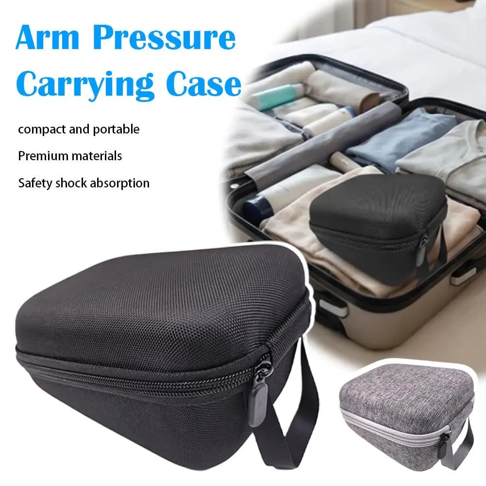 Caseling Hard Case for Omron Upper Arm Blood Pressure Monitor with Cuff Portable Travel Carrying Protective Bag Hard Case