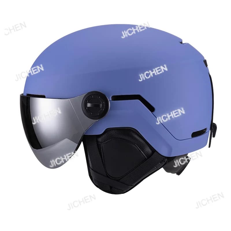 Nuovo Casco da Sci e Snowboard Dual Sport con Occhiali, Attrezzatura Sportiva Invernale in Plastica Rinforzata per Esterni