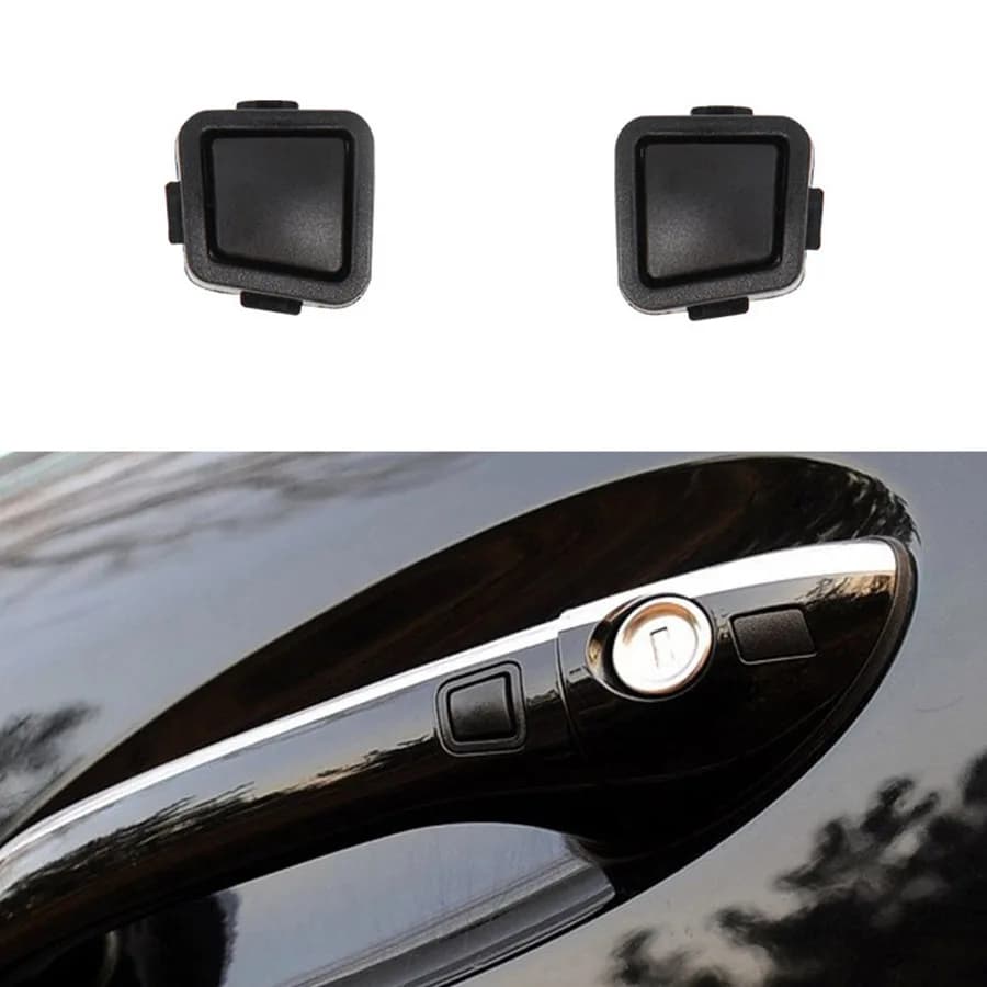 Keyless Entry outdoor maniglia sensore pulsante copertura in gomma per Mercedes Benz W164 W251 W221 W220 W219 W209 R300 ML320 GL450