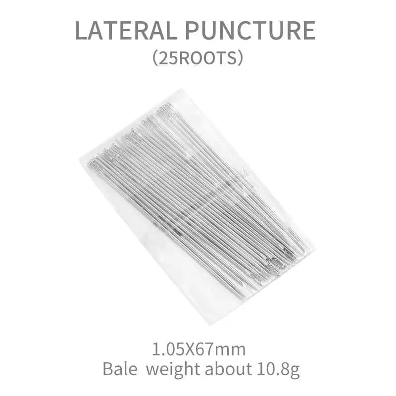 Big Eye Steel Sewing Needles 25Pcs Multi Size Hand Needle Kit Cross Embroidery Clothing Sewing Supply