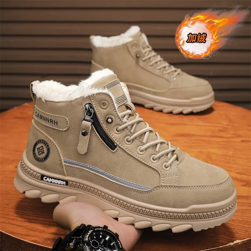 Stivali da moto antiscivolo Stivali da esterno da uomo Scarpe da uomo Stivali da lavoro per uomo Sport e tempo libero Resistenti all'usura All-match Nuovo