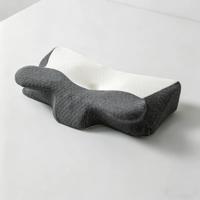 Nuovo Cuscino Cervicale in Memory Foam a Forma di Farfalla 2026, Ergonomico e Ortopedico per Alleviare il Dolore a Collo e Spalle durante il Sonno