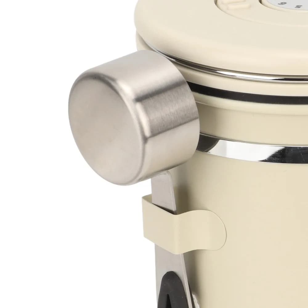 304 Stainless Steel Coffee Canister 1.2L / 1.5L / 1.8L Airtight Bean Container Coffee Bean Storage Container Sugar Storage