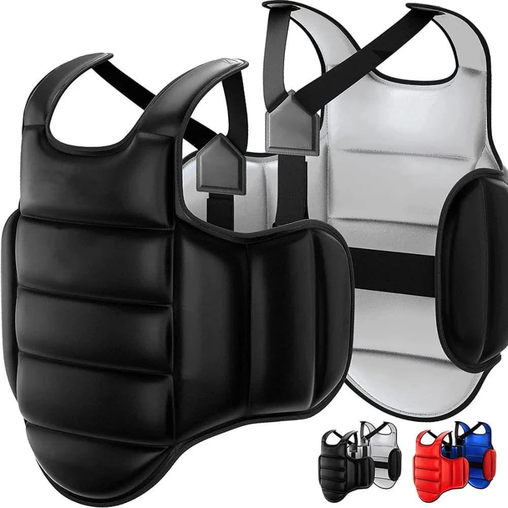 Body Karate petto gilet per calci MMA boxe attrezzature per arti marziali WTF armatura uniforme da allenamento per bersaglio Taekwondo