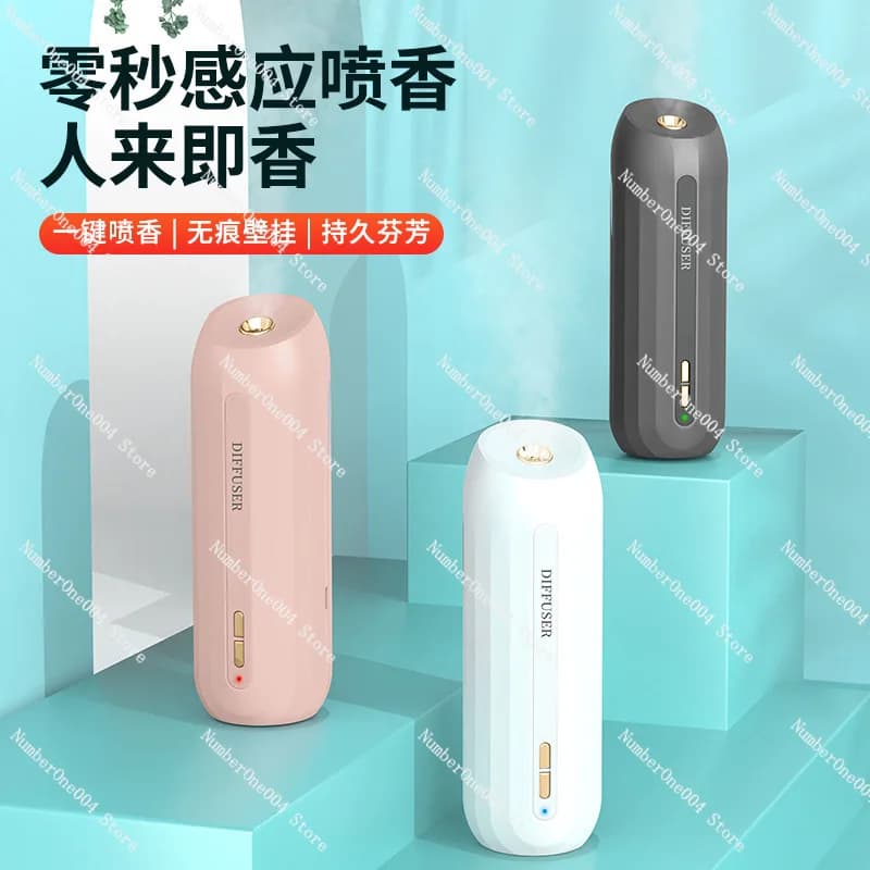 Diffusore di Fragranze Automatico ad Attivazione Vocale, Macchina per Profumazione Casa e Hotel, Deodorante per Bagno