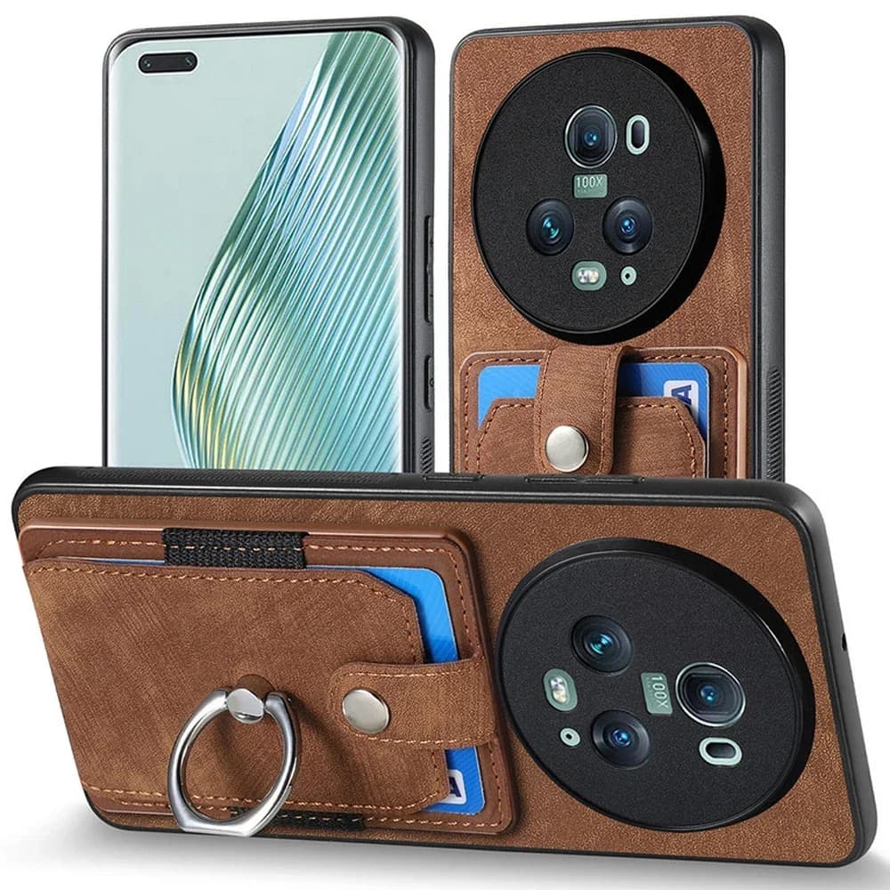 Custodia ad anello con protezione fotocamera a 360° per Huawei Honor Magic 7 Pro 5G, Cover posteriore per Honor Magic 8 Lite, Funda per Honor Magic6 Pro 7 Lite