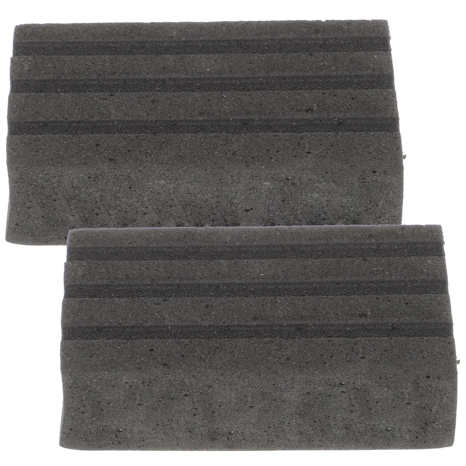 2 Pezzi Protezione per Bordo Batteria in Spugna Antiscivolo, Pad per Pedale per Kit Batteria, Accessorio Universale Leggero per Percussioni