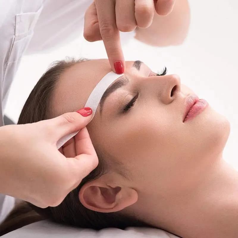 100 pz Usa E Getta Bellezza Depilazione Carta Cera Addensato Non tessuto Depilazione Rifornimento di Bellezza Dei Capelli Speciale Cera di Rimozione A7T3