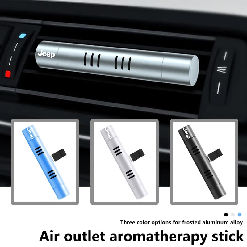 Car Interior Air Freshener Auto Perfume Clip Accessories For Jeep Cherokee Wrangler JK Gladiator Compass Renegade Patriot