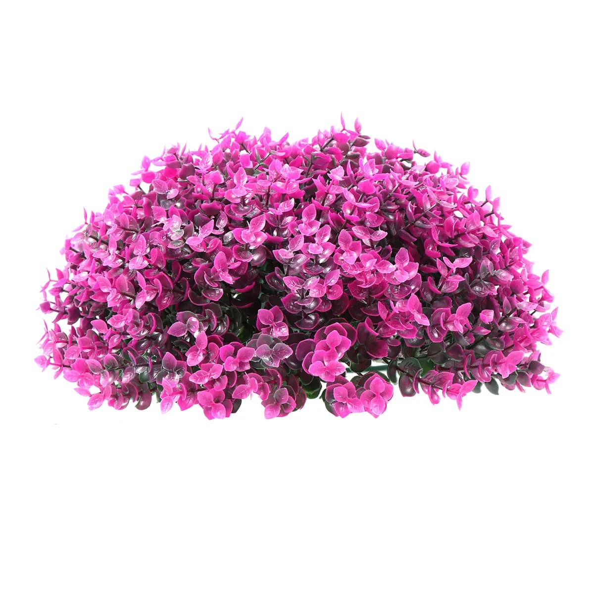 Palla di Erba Artificiale Simulata in Plastica Rosa 30Cm per Decorazione Interna ed Esterna, Ornamento per Casa, Ufficio, Camera da Letto