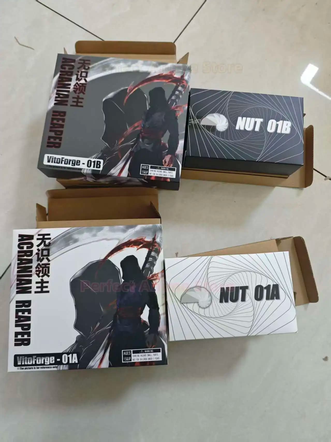 Disponibile Dragon Ball Super Saiyan VitoForge VF Studio Scythe Lord Black Goku (non in posa) Action Figure da Collezione Regalo