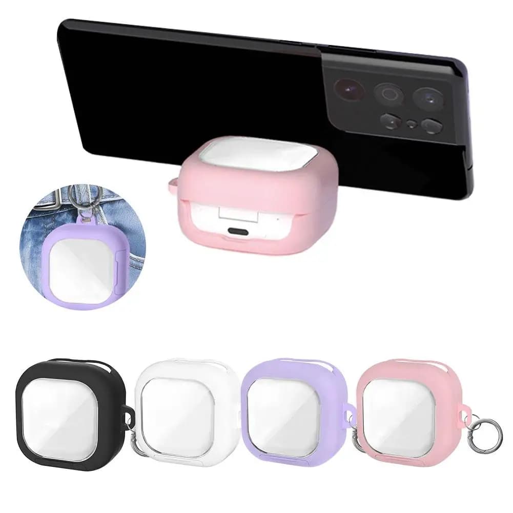 Custodie per auricolari per Samsung Galaxy Buds 4/Buds 4 Pro, protettive con kit di pulizia e supporto per telefono, protettive per auricolari F9V0