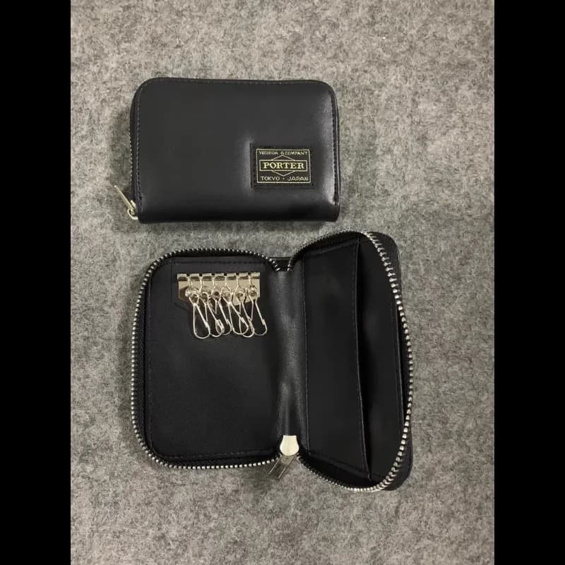 Portafoglio in Pelle da Uomo con Cerniera e Portamonete, Porta Carte di Credito, Sottile e Portatile, Ideale per il Pendolarismo Quotidiano - Offerta Speciale