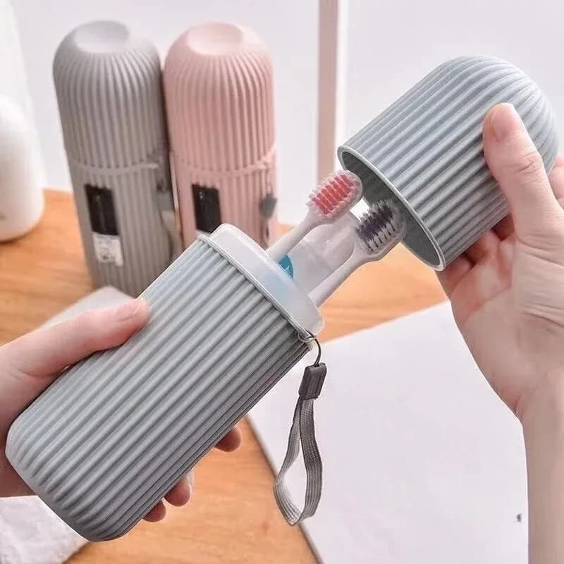 Portable Toothbrush Toothpaste Storage Holder Case Travel Camping Tooth Care Box Anti-Dirt Anti-Damage Oral Protective Container