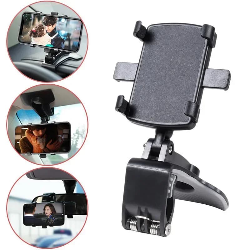 New mobile phone support for cars, multifunctional car instrument panel, mobile phone support, rearview mirror navigation bracket