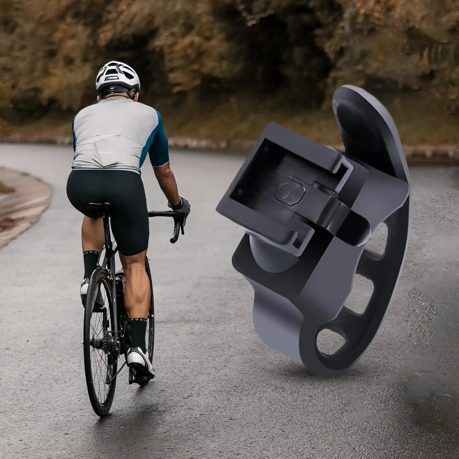 Bicycle Back Light Clip for Bicycle Light Base for Bicycle Mounting Belt Mounting Belt for Silicone Light Support for Back Light