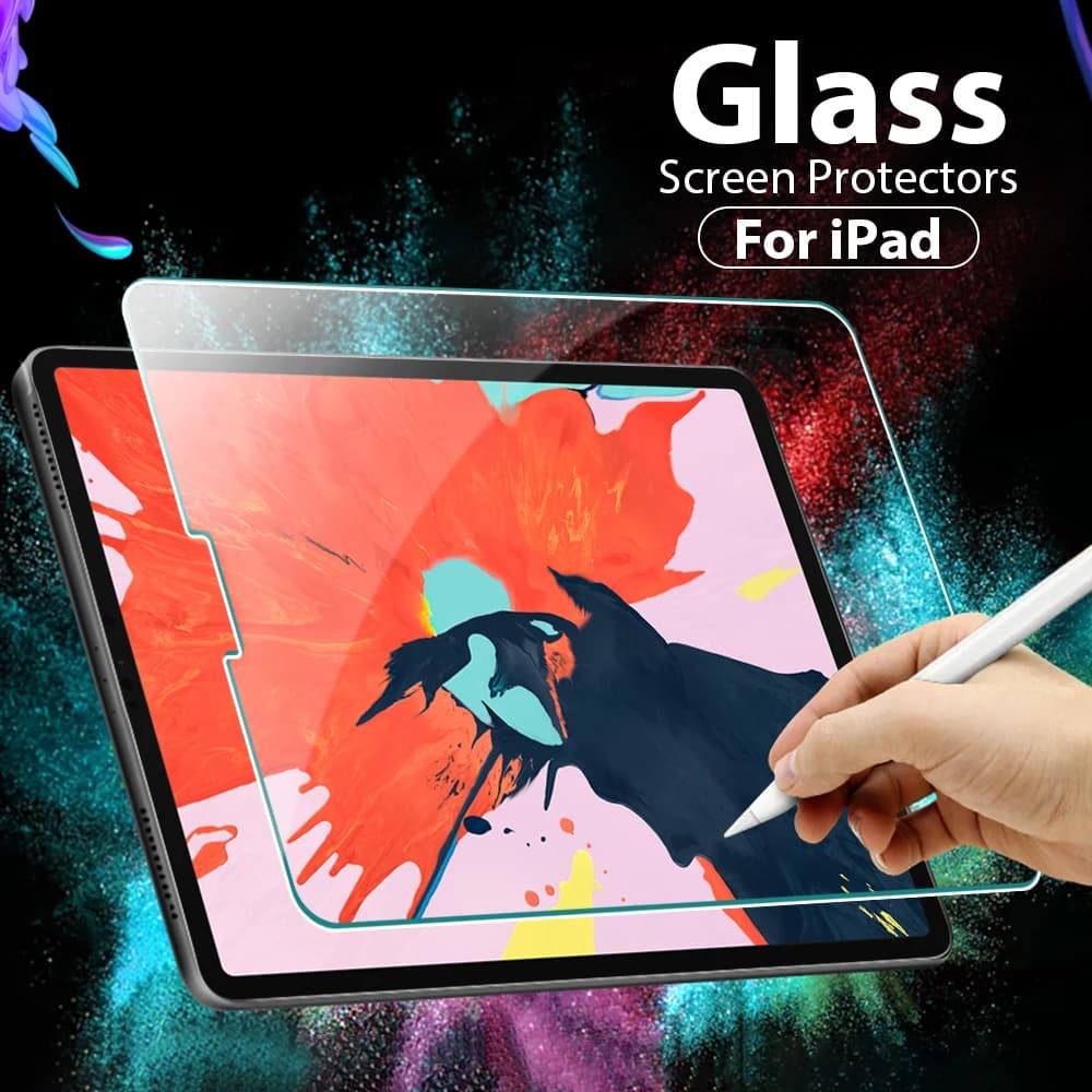 Pellicola Protettiva in Vetro Temperato per iPad A16 Pro 11 12.9 13 M5 M4 10a Generazione Air M3 5 4 3 7a 8a 9a 10.2 Mini 6 7