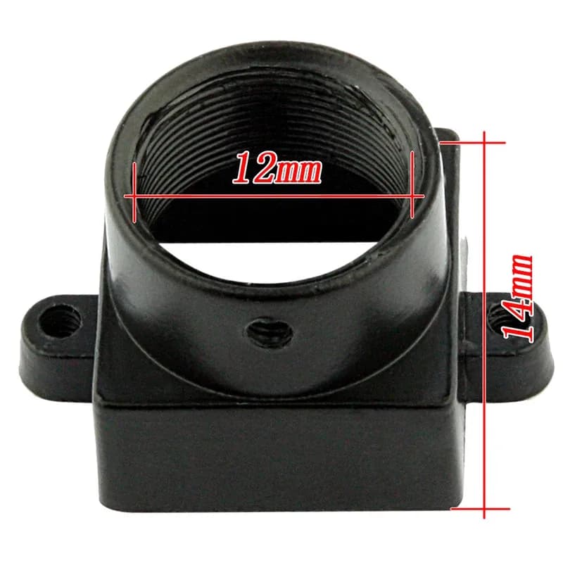 Obiettivo ELP ad alta risoluzione 3,24 mm 100 gradi senza distorsione con attacco M12, per telecamera USB / IP di sicurezza CCTV