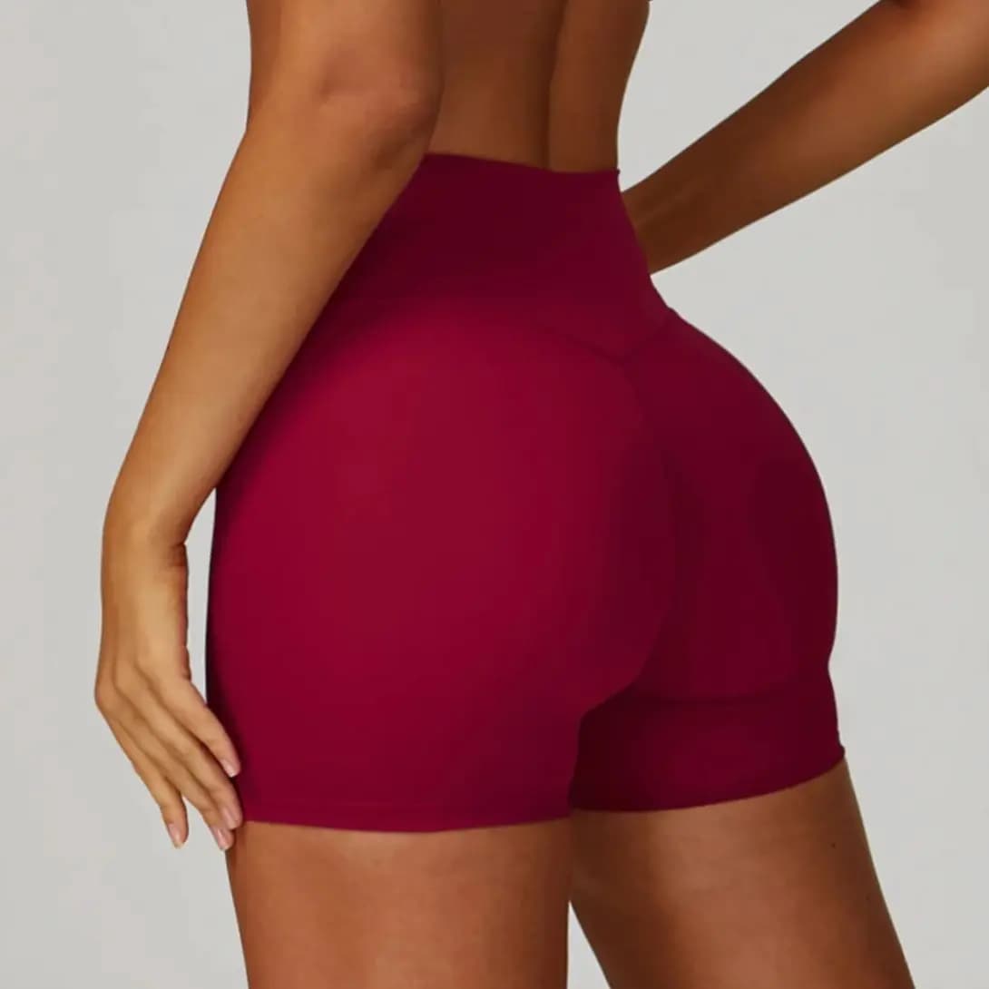 Women's Ningyu Sports Shorts, Leggings Modelling for Glutei, Cycling Shorts Nude Effect, Yoga Shorts to Life High Drying Rapid