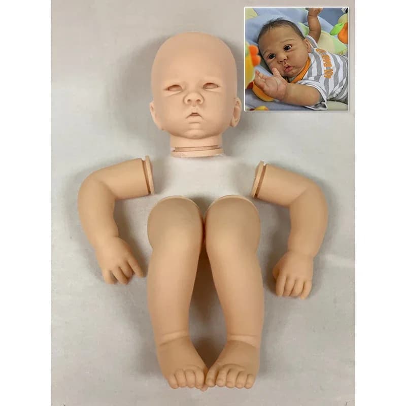 Kit doll Amy Reborn from 22 inches original size Parts and eyes unfinished Bebe Reborn muñecas para niñas