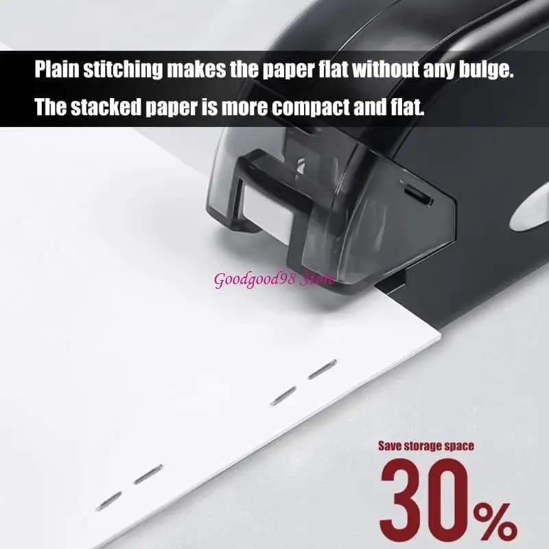 Portable Electric Stapler Rechargeable Battery Powered Automatic Binding Machine