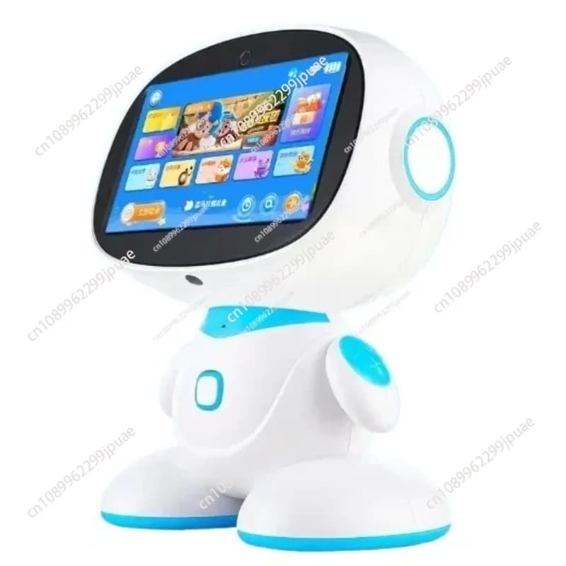 Robot intelligente per l'educazione precoce dei bambini WiFi Versione Android Video Alfabetizzazione Karaoke Macchina per l'apprendimento dell'illuminazione