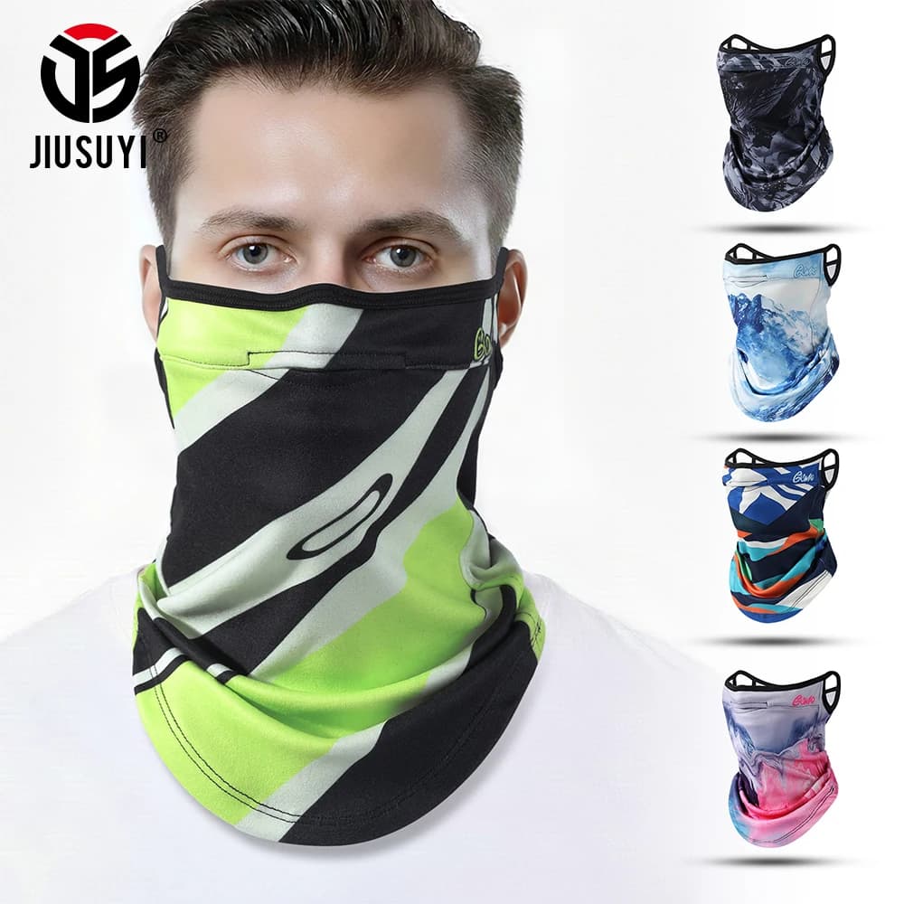 Warm Winter Windproof Neck Gaiter Tube Scarf Men Women Cycling Bandana Mask Half Face Cover Ski Sports Camping Hiking Snowboard