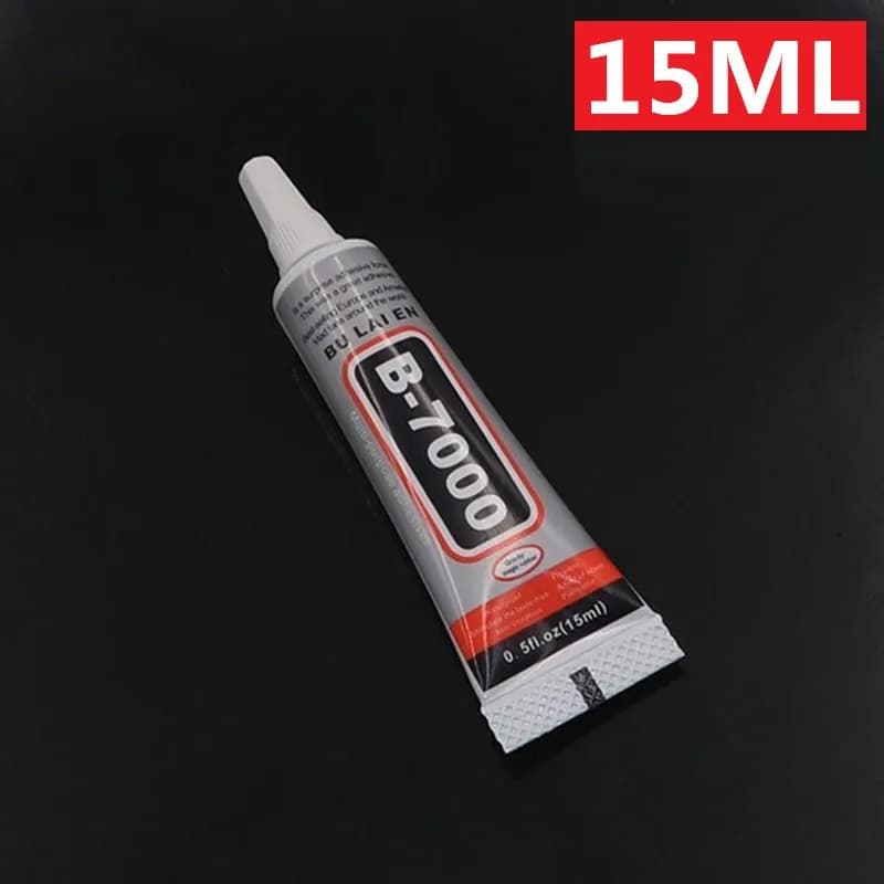 B7000 15ml Colla super liquida adesiva Crea gioielli Strass Bond Vestiti Legno Acrilico Metallo Riparazione Schermo del telefono Gel per unghie in vetro