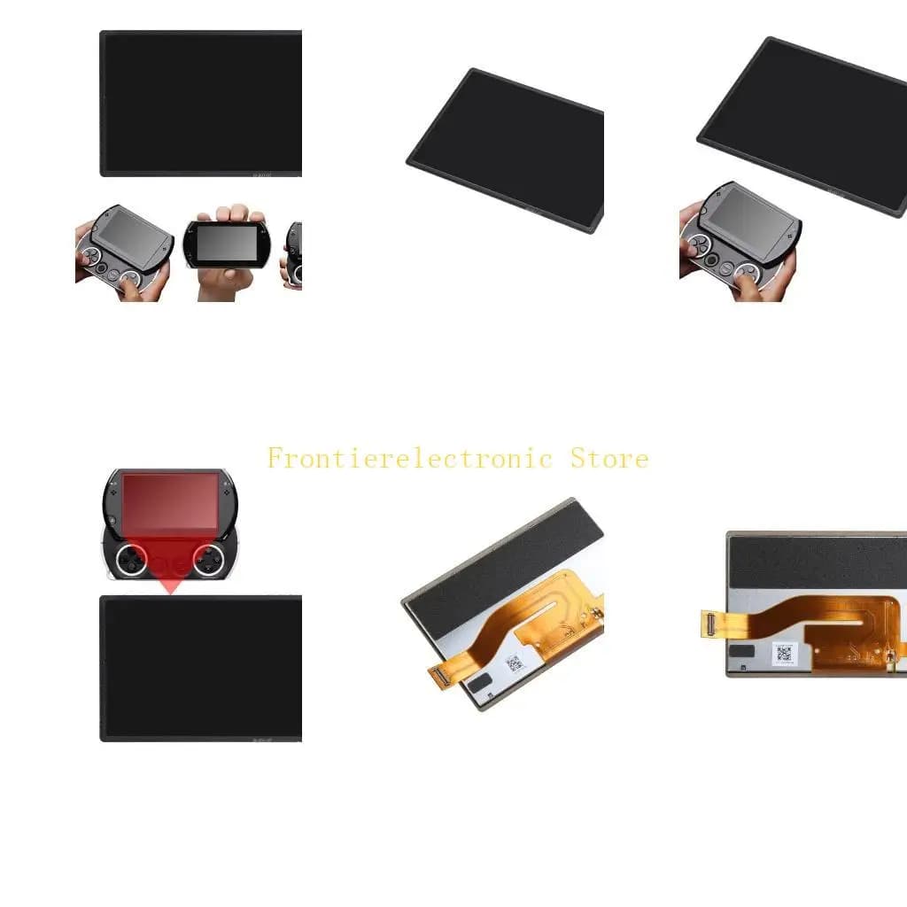Display LCD per gamepad G8DB con retroilluminazione Accessori da gioco sostitutivi adatti per console gioco GO Riparazione