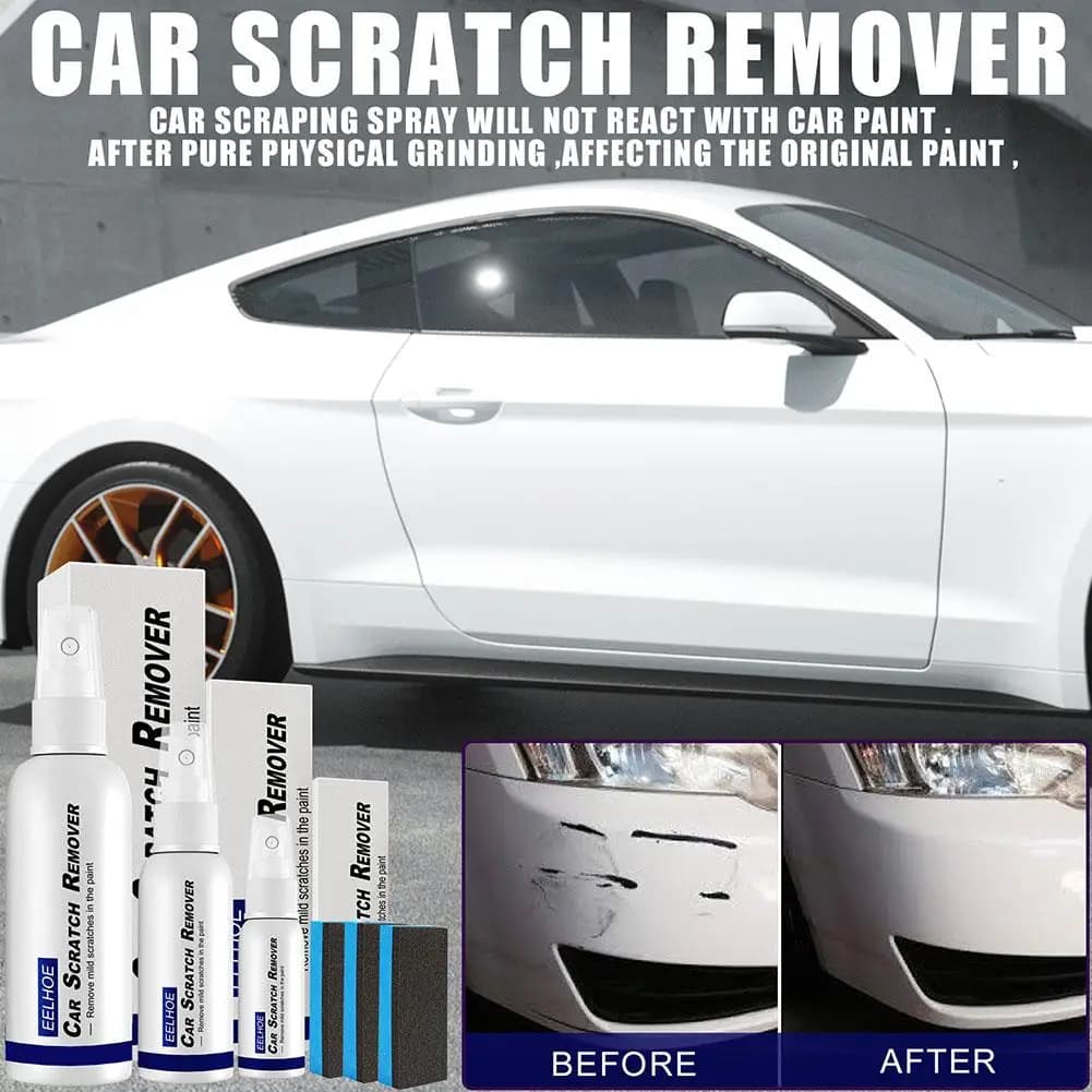 Spray per la rimozione dei graffi della vernice automobilistica da 100 ml Riparazione automatica della superficie Rimozione di ristrutturazione Strumenti di manutenzione per la pulizia dell'auto Accessori