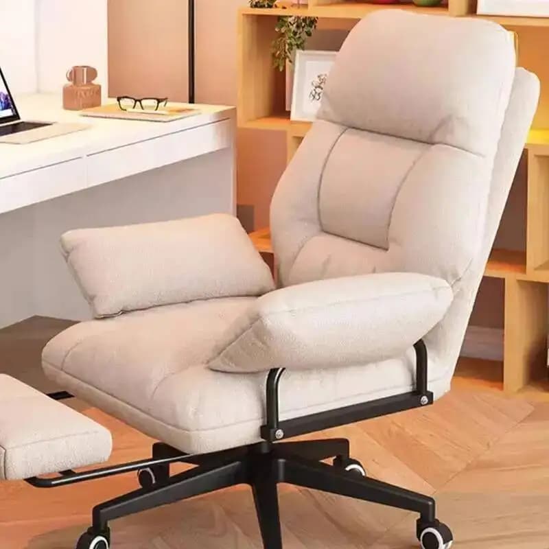 Nuovi cuscinetti per braccioli da gioco Ruote per sedie da ufficio Scivola Sedia da ufficio di lusso per la casa Ragazze Comoda decorazione per mobili Silla Para Oficina