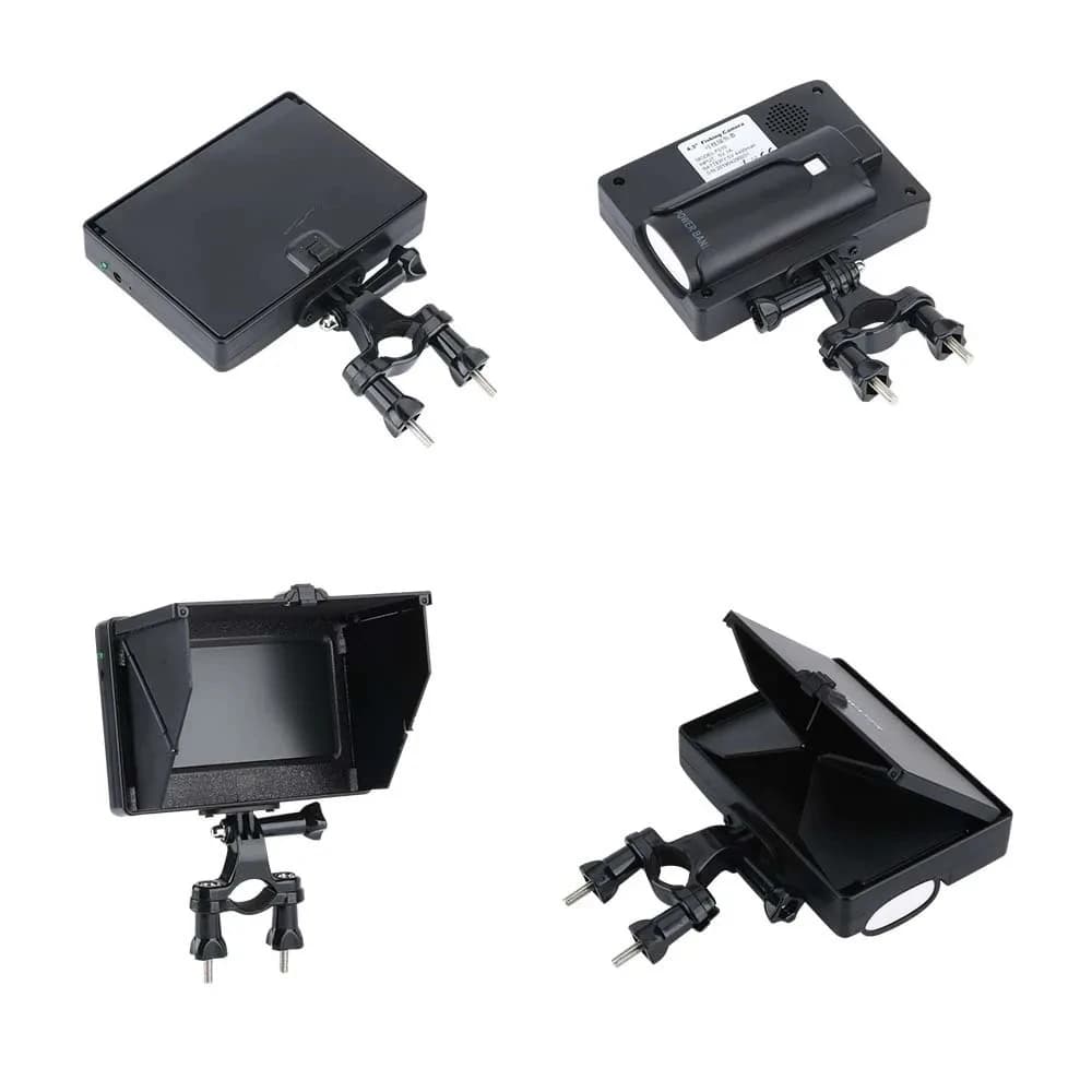 Underwater visual anchor fish finder underwater visual fishing 4.3 inch metal sea boat