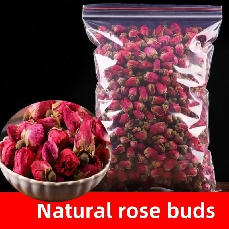 100g/200g 100% fiori secchi naturali rosa boccioli di gelsomino per aromaterapia candela gioielli in resina creazione di sapone accessori artigianali
