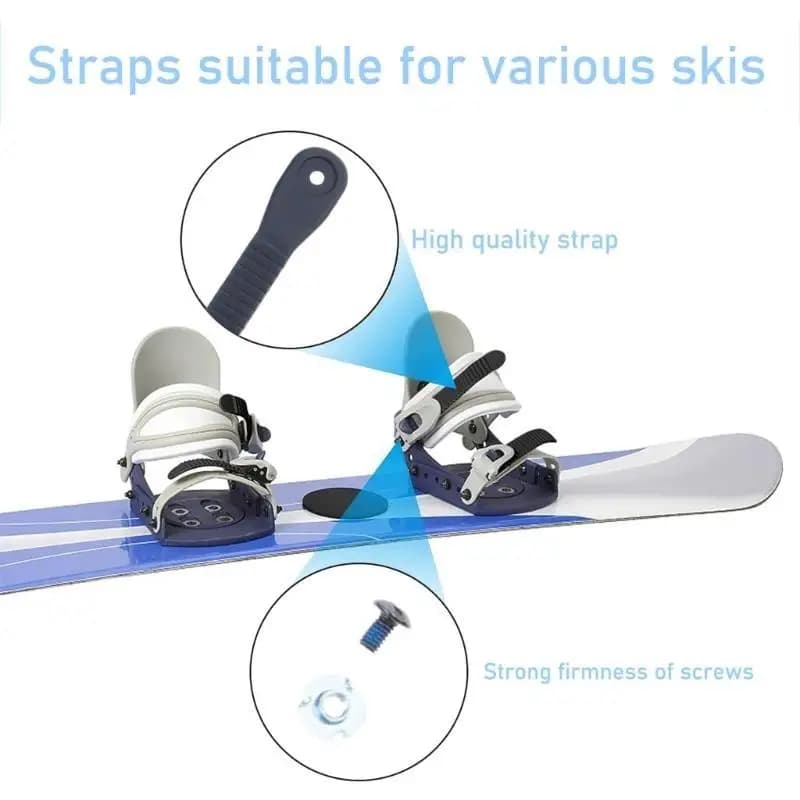 652F Snowboard Binding Scaletta Strap Forte Snowboard Binding Toe Slider Strap Snowboard Caviglia Fissaggio Strap