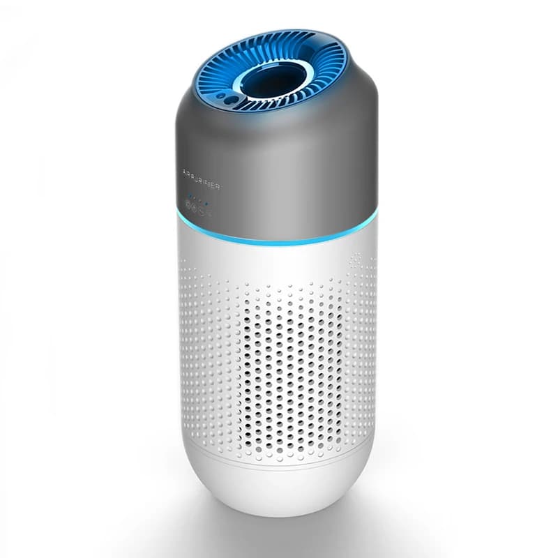 Design originale in fabbrica Logo personalizzato Purificatore d'aria portatile Filtro HEPA Filtro dell'aria Carbone attivo HEPA 13 Purificatore d'aria per auto