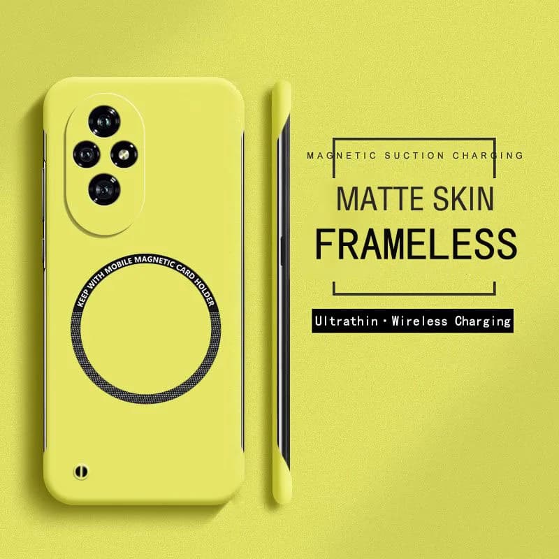 Custodia Magnetica Senza Cornice per MagSafe, Sottile, per Xiaomi Poco M8 X7 X6 F8 F7 Ultra F6 F5 Pro, Cover Posteriore Rigida Opaca in PC Solido