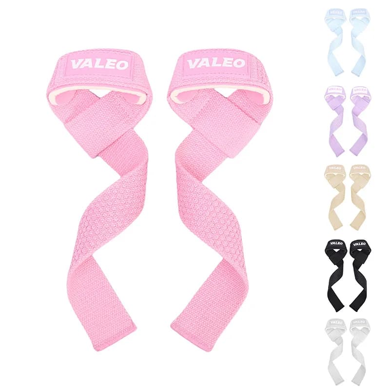 2-piece lifting wrist straps for weight lifting anti-slip straps in Silicone for weight lifting for men and women gym weight lifting straps