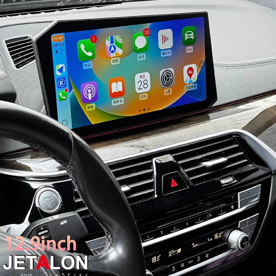 Autoradio da 12,9 pollici con schermo multimediale per BMW Z4 E63 F06 G11 G12, Carplay, stereo, GPS, navigazione, DSP, registratore, Wifi, 4G